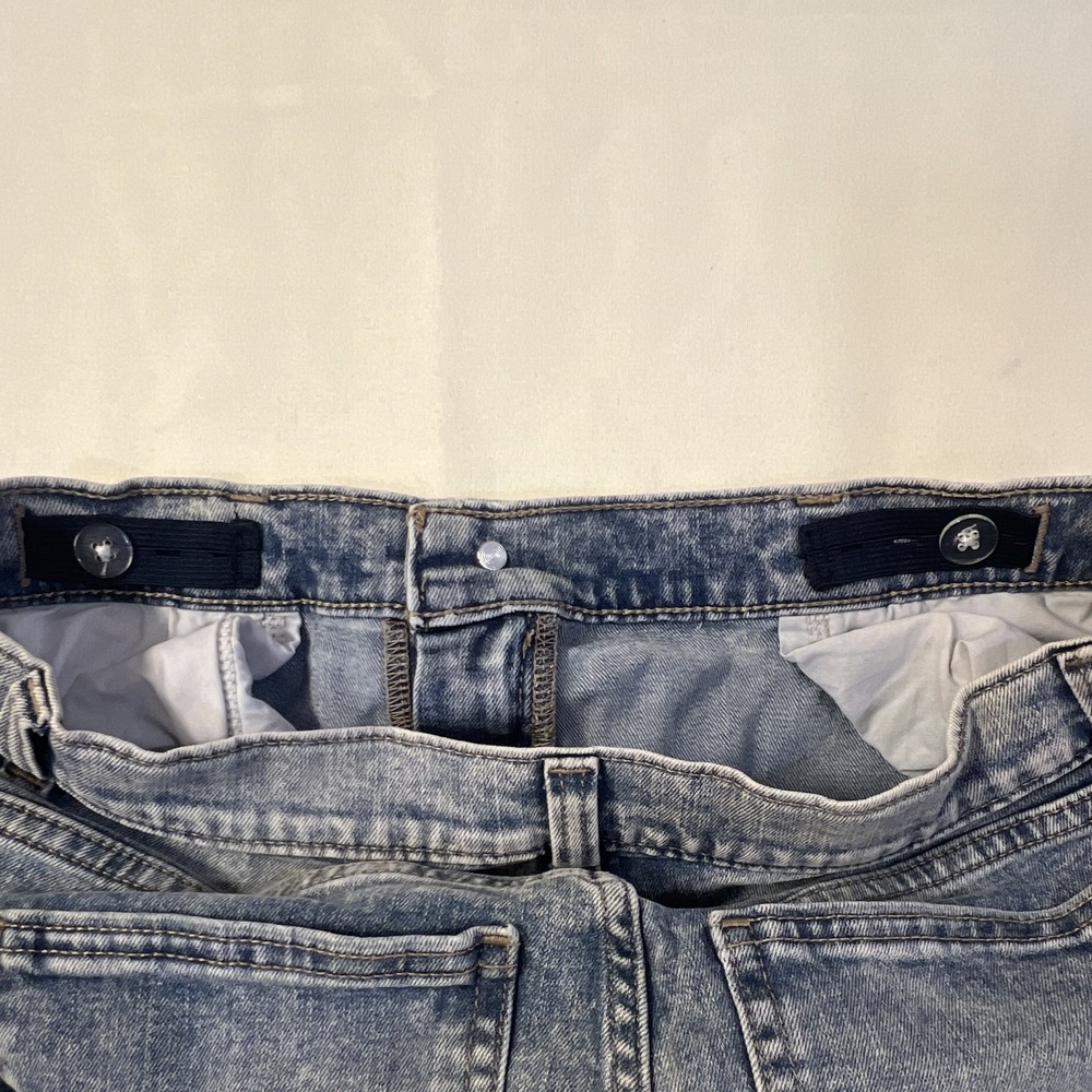Wonder Nation Boys Size 16 Blue Slim Skinny Stretch Denim Jeans 24" Inseam - Picture 10 of 10